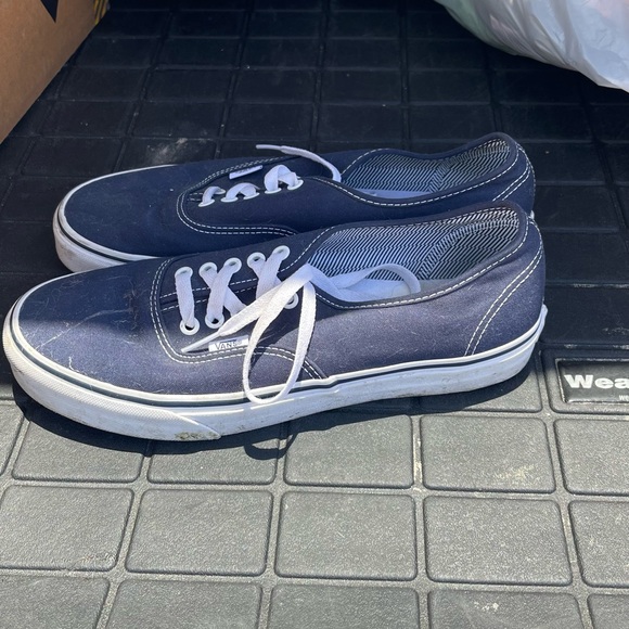Mens vans size 10 navy blue - Picture 2 of 3